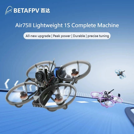 BETAFPV Air75 II RC Drone Lightweight Racing FPV Drone Matrix1S brushless flight control 5IN1 II,12A ESC VTX Boy Gifts Toys