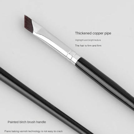 Upgrade Blade Eyeliner Brush Ultra Thin Fine Angle Flat Eyebrow Brush Liner Brow Place Makeup Brush Precise Detail Brush