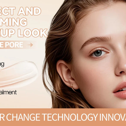 Tlm Color Changing Foundation Stick with Spf 15 Adjusting Nude, All-Day Lasting, Natural-Looking Complexion