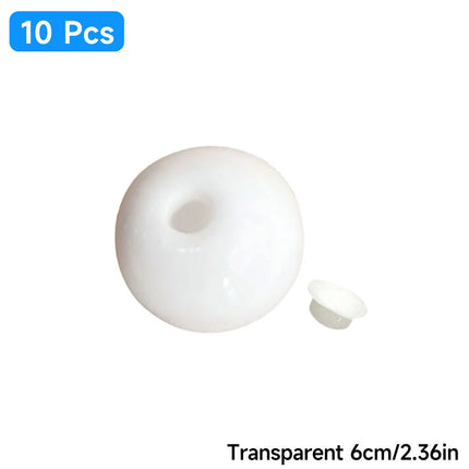 1/10PCS Sphere Jewelry TRP Casting Molds Tools DIY Empty Ball Skin Handmade Ball Decompression Slow Rebound Toy