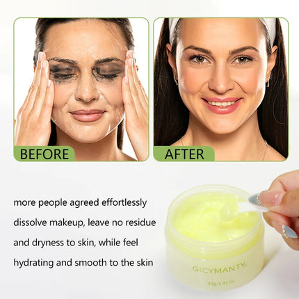 Mild non-irritating makeup remover deep clean and moisturizing 40g