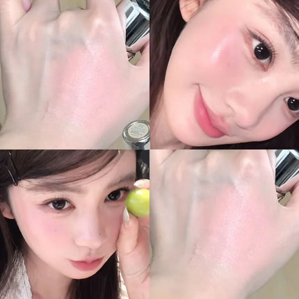 Liquid Blusher Tanned Jello Color Pink Rendering Moisturizing Longlasting Beauty Expands Contracts Cheek Face Blush Makeup