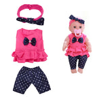 PolkaDot-Rose / No Doll Just Clothes