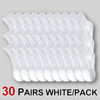 30 Pairs White / 36-44EU