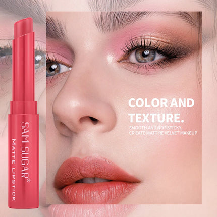 Waterproof velvet matte lipstick set, long-lasting, easy to apply, and with vibrant color