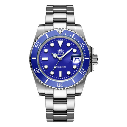 ADDIESDIVE Classic Men's Quartz Watch 20Bar Waterproof Super Luminous Diving Watches Stainless Steel Ceramic Bezel MY-H3-2 Watch