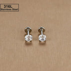 2Pcs 4mm 1 / 1.2x10mm
