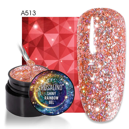 ROSALIND 5ML Painting Gel Nail Polish Nail Art Design Varnishes Stamping Polish Semi Permanent Gels Top Coat Manicure Lacquer