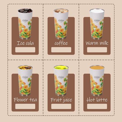 Stainless Steel Tumbler Vacuum Flasks Insulated Coffee Cups Leakproof Lid Travel Mug for Tea Thermos Cup Thermal Water Bottle