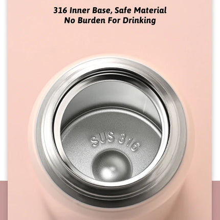 500ML Thermos Bottle Vacuum Flasks Tumbler 304 Stainless Steel Thermal Water Bottle Keep Hot And Cold Insulated Cup Drinkware