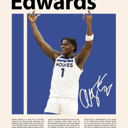 Basketball Players Series Poster Print Canvas Art Pictures Home for Living Room and Bedroom Modern Wall Decor Frameless Painting