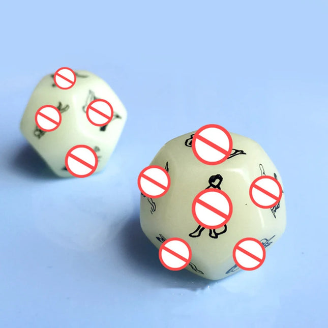 Adult Sexy Toys 12 Sides Sex Dice Sexual Games Dice Couple Erotic Toy Cube Sex Accessories Sexy Toys for Women Sex Shop