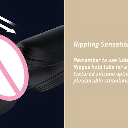 3 IN 1 Powerful Penis Vibrator Male Masturbator Adult Toys Male Sex Toys Stroker for Glans Massage Clitoral Stimulation Vibrator