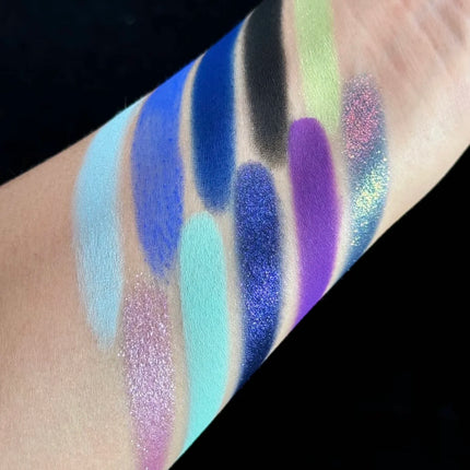 Anthemy 12 Color Eyeshadow Palette Backlight Butterfly Matte Chameleon High Pigmented Shimmer Flash Spotlight Eye shadow