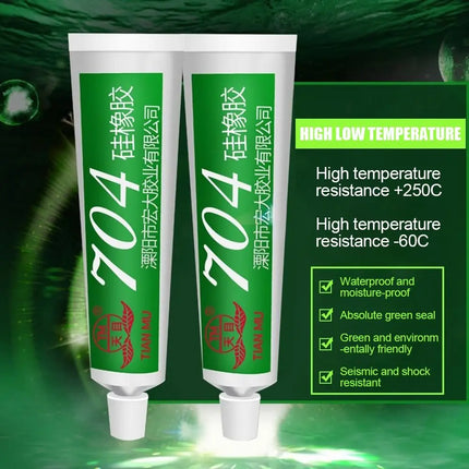 45g 704 Fixed High Temperature Resistant Silicone Rubber Insulated Sealing Glue Waterproof Silicone Thermal Conductive