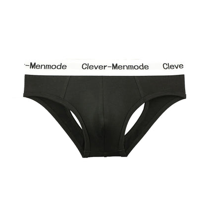 Cotton Sexy Underwear Men Briefs Open Butt Underpants Backless Lingerie Penis Pouch Buttocks Panties Jockstrap