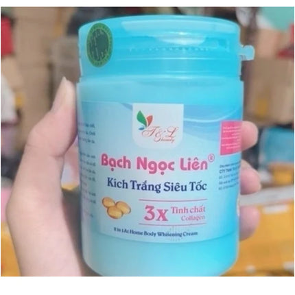 kem trang body bach lien Bach Lien Whitening Body Cream - Nourishing Moisturizer for Smooth Glowing Skin
