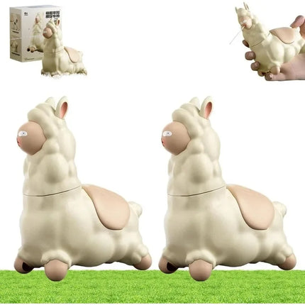 Spitting Llama Water Toy Squirt Gun Alpaca Interactive Water Sprayer with Head-Shaking Summer Backyard Beach Bathtub Water Play
