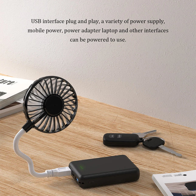 USB Fan Mini Air Cooler Fan Summer Camping Office Table Fan Ventilador Portable Cooling Fan For Power Bank Notebook Computer