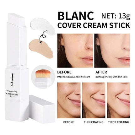 Three Models 2-in-1 Color-Changing Foundation Stick Multifunctional Foundation Liquid Lightweight Moisturizing Brightening