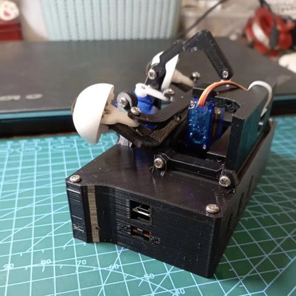 2 DOF Bionic Robot Eye 3D Printing with SG90 for Arduino Robot DIY Kit ESP8266 App Control Eyes Open Source Programmable Robot