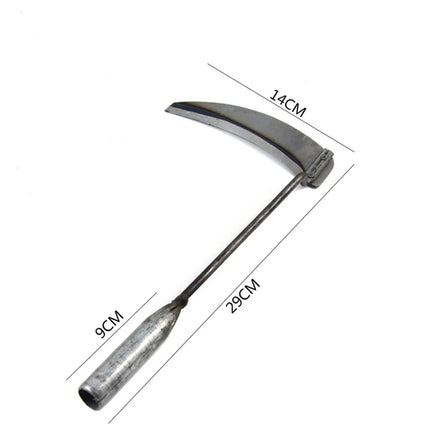 Garden Hoe Weeders Carbon Steel Gardening Hook and Weeding Tool Dual-Purpose Hardened Weeding Hoe for Easily Removing Weeds