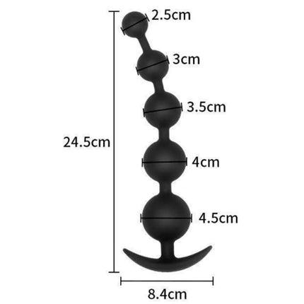 Silicone Anal Beads Dilator Big Anals Balls Long Ass Anus Butt Plug Hard Anal Plug Buttplug Anal Sex Toys Dildos for Women Men