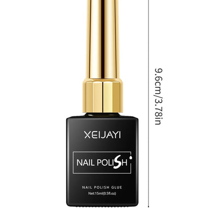 XEIJAYI 15ML White Regular Nail Polish for Semi Permanent Base Top Coat Manicure Soak Off Varnishes Nail Art esmalte de uñas