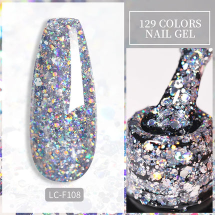 Glitter Sequins Gel / Gel Paillettes Glitter