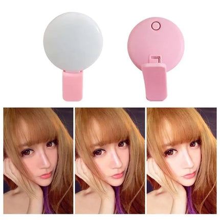 Portable LED Lamp Phone Live Video Beauty Light Universal Mobile Phone Selfie Fill Light USB Charge Photography Clip Fill Light