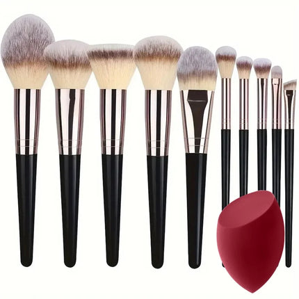 Professional 3-20PCS Makeup Brushes Set Soft Fluffy Foundation Eyeshadow Concealer Blending  Kabuki Women Beauty Tool
