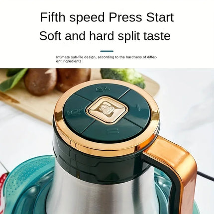 2L 3L 5L Electric Mincer Grinder 304 Stainless Steel Multifunctional Vegetable Slicer Chopper Meat Processor 220V EU Plug