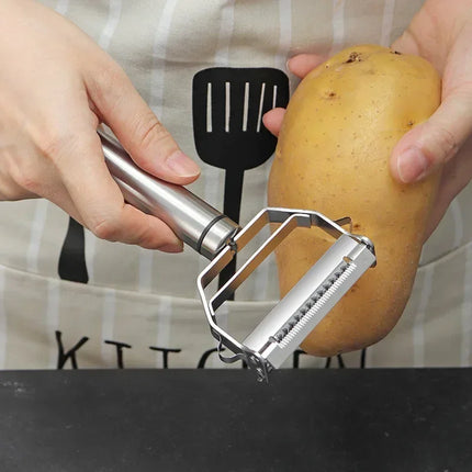 Multifunctional Fruit and Vegetable Peeler 304 Stainless Steel Kitchen Tools Grater Melon Grater Peeler Potato Carrot Shredder