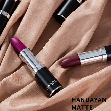 12 Colors Matte Lipstick Long Lasting High Pigment Velvet Soft Full Coverage Lip Makeup Nude Red Sexy Women Beauty Cosmetics