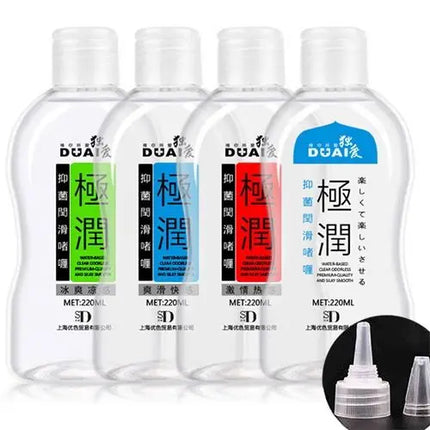 240/2201220ML Sex Lubricant Fire Warming Ice Cooling Feeling Water-based Lubricant Adult Vaginal Anal Lube Easy To Clean Sex Oil