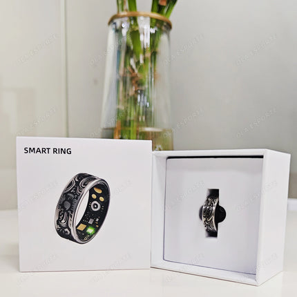 Smart Ring Heart Rate Blood Pressure Blood Oxygen Sleep Monitoring Step Counting Activity Tracking Family Friends Sharing Ring