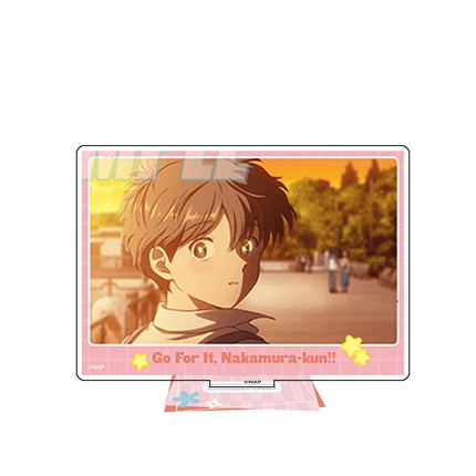 Go For It, Nakamura! New style Okuto Nakamura Aiki Hirose 15CM Cute Anime Acrylic Stand keychain Cosplay Desk Decor Collect gift