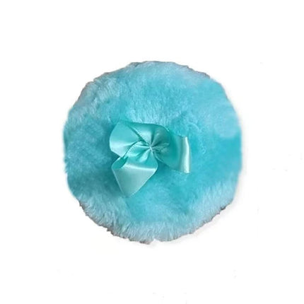 Professional Plush Bowknot round Makeup Sponge Soft Fluffy Loose Powder Puff Cute Foundation Cosmetic Beauty Tool