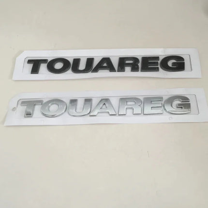 1pcs 3D ABS for Volkswagen TOUAREG Car Letters Rear Bumper Trunk Emblem Sticker Badge Decal Styling Auto Accessories