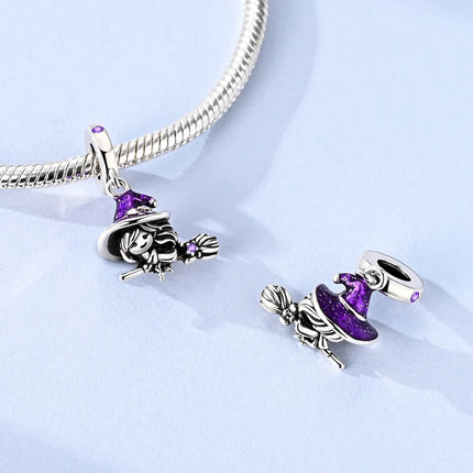 New Original 925 Silver Sterling Charms Beads Pendant Cat Dog Lion Tiger Girl Boy Charms Fit Bracelet Woman Fashion Jewelry Gift