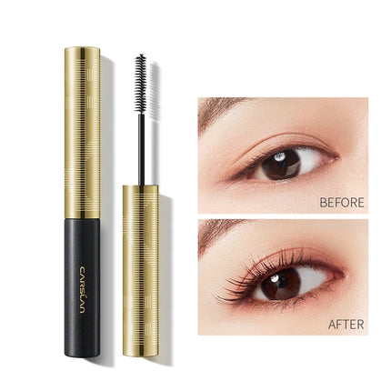 CARSLAN Quick Dry Ultra Fine Mascara Waterproof Lengthing Curling Thick Eyelashes Long-wearing Mascara Makeup Eyes Cosmetics