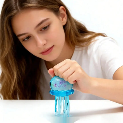 Cute Nee Doh Jelly Hops Octopus Fidget Toy, Waterproof Water Play Sensory Toy, Great Gift for Boys and Girls