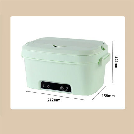 B01C-Insulated Bento Box 1.5L Rechargeable Auto-Scheduled Food Heater For Adults Smart Hot Lunch Box For Outdoor A