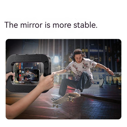Three-color dimming, ring rabbit cage fill light selfie live broadcast photography light with Bluetooth selfie reverse charging