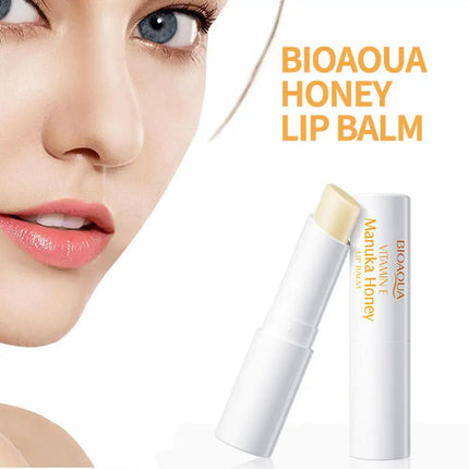 2pcs Vitamin E Honey Lip Balm Long-lasting Moisturizing Anti Cracking Nourishing Essence Stick winter Lips Skin Care
