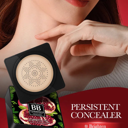 Air Cushion CC Cream Mushroom Head Foundation Moisturizing Long Lasting Face Comestics Natural Brighten Face Base Tone Make Up