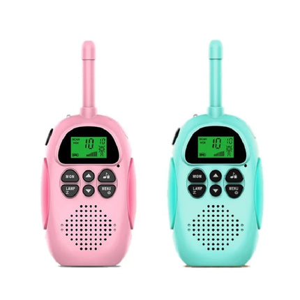 2PCS Wireless Handheld Walkie Talkie Outdoor Parent-child Intercom Machine Kids Talkie Walkie Toys Educational Toys Gifts