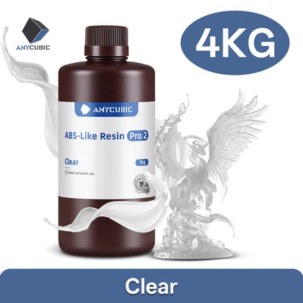 Newest 4pieces/lot Anycubic ABS Like Reisn 3d Resin High Precision UV 405nm For LCD SLA DLP Anycubic Photon Resin 3d Printer
