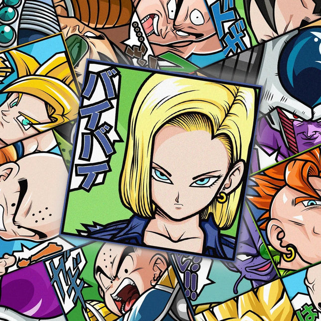54pcs Cool Anime Dragon Ball Stickers Waterproof Phone Case Laptop Skin Kawaii Packaging Art Supplies Scrapbook Kids Gift Toy