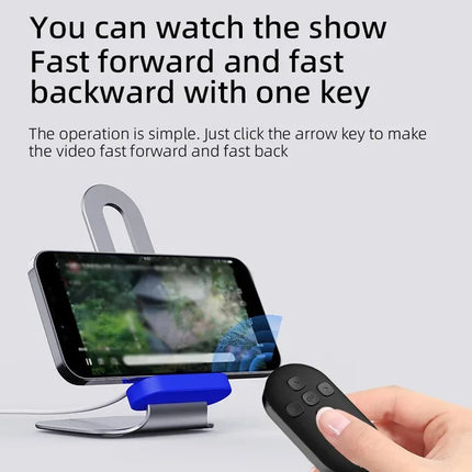 Bluetooth 5.0 Remote Controller Wireless Controller Button for Mobile Phone Selfie Shutter Release Tik Tok e-book Page Turning